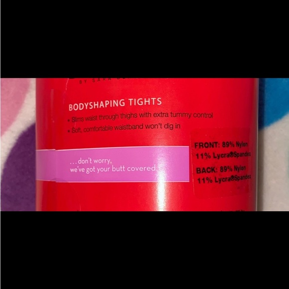 NEW 2-PACK SPANDEX MEDIUM CONTROL BODYSHAPING BLACK TIGHTS. - Picture 6 of 6